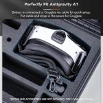 Lykus Titan AA100 Waterproof Hard Case for Antigravity A1 Drone Bundles, Support up to 7 batteries [CASE ONLY]