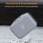 DFTIM Flip Case For DJI Flip Fly More Combo Hard Case, PU Leather Portable Shoulder Bag, Waterproof Travel Box Can Storage RC2/RC-N3 Remote/7 Batteries/Charging Hub/65W Charger/Drone Accessories