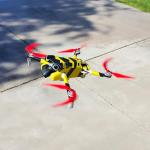 Master Airscrew Super Stealth Propellers for DJI Mini 4 Pro & Mini 3 Pro - Red, 4 propellers in Set