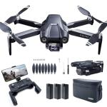 CHUBORY X10 PRO GPS Drone with Camera for Adults 4K UHD, 90 Min Long Flight Time,3280 FT Long Control Range, Auto Return, Follow Me, Brushless Motor, 5G FPV RC Quadcopter for Beginners(<0.55bl)