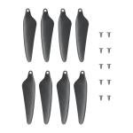 UranHub G30 4K Drone Propellers, Set of 8 with 10 Screws, Grey
