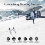 Holy Stone HS360S GPS Drones With 4K UHD Camera For Adults,FAA,249g Quadcopter Drone,10000 Feet Video Transmission,Auto Return,Follow Me, Brushless Motor,Beginner Mode, Special Gradient Color Edition