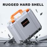 Drone Case for DJI Mini 2 SE: Waterproof Hard Travel Cases with Custom Foam for DJI Mini 4k/2 Fly Combo, Large Carrying Box for Drone, Batteries, Charger, Cable, Propeller & Accessories (Case Only)