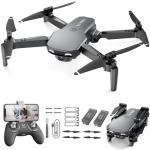 NEHEME Drones for Kids with Camera - Remote Control Helicopter Toys Gifts for Boys Girls, 1080P HD FPV RC Quadcopter for Adults, One Key Start/Land, Altitude Hold, Gravity Control, 2 Batteries, Black