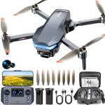 GPS Drone with 4K Camera for Adults, Foldable RC Quadcopter with 1312ft Range Video Transmission, 40 Mins Flight Time, Auto Return, Follow Me, Circle Fly, Waypoint Fly, Gesture Control