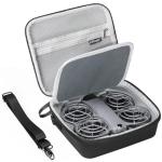 FPVtosky Carrying Case for DJI Neo 2 [CASE ONLY], Portable PU Leather Small Storage Protective Shoulder Bag for DJI Neo 2 Drone and Batteries Accessories