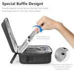 FPVtosky Carrying Case for DJI Neo 2 [CASE ONLY], Portable PU Leather Small Storage Protective Shoulder Bag for DJI Neo 2 Drone and Batteries Accessories