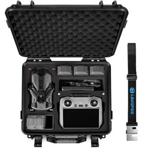 Lekufee Waterproof Hard Carrying Case for DJI Mini 5 Pro Drone, Fly More Combo, DJI RC 2/RC N3, Battery(6 pcs), Charging Hub, and other Accessories(Case Only)
