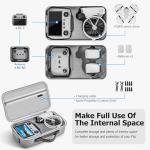 Tomat Flip Case,Portable Shoulder Bag for DJI Flip Drone Accessories,Support 3 Batteries,RC 2/N3 Remote Controller