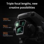 DJI Mavic 3 Pro Fly More Combo with DJI RC Pro (High-Bright Screen), 4/3 CMOS Hasselblad Camera, 3 Intelligent Flight Batteries, Charging Hub, FAA Remote ID Compliant, 4K Camera Drone for Adults