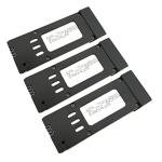 3PCS 3.7V 500mAh Lithium Battery for E58 S168 JY019 Quadcopter Spare Parts Drone Lithium Battery