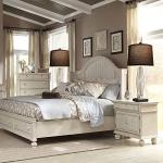 QiMH Table Lamps Set of 2, Bedroom Lamp with USB A+C Charging Ports, Modern Glass Beside Lamps for Living Room Rotary Switches, Black Nightstand Lamp Home Lights Decor (LED Bulbs Included)