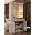 Light Luxury Entrance Cabinet Living Room Wall Storage Cabinet High-end Sideboard