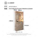 Light Luxury Entrance Cabinet Living Room Wall Storage Cabinet High-end Sideboard