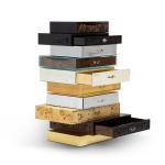 Light luxury creative drawer edge modern high-end designer style living room entrance entrance against the wall