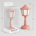 Led Desk Lamps Mini Retro Night Light Touch Room Decor USB Rechargeable Nightlight Eye Protection Bedside Reading Lamp Bedroom