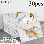 Simulated Thick Marble Tile Wall Sticker PVC Waterproof Self-adhesive Living Room Toilet Kitchen Home Floor Sticker