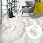 Simulated Thick Marble Tile Wall Sticker PVC Waterproof Self-adhesive Living Room Toilet Kitchen Home Floor Sticker