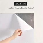 Thickened Self-Adhesive Floor Tiles Imitation Wood Grain Waterproof Non-Slip for Living Room Toilet Kitchen Home Floor Decor