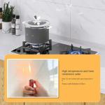 Simulated Thick Marble Tile Wall Sticker PVC Waterproof Self-adhesive Living Room Toilet Kitchen Home Floor Sticker