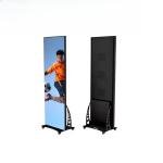 indoor WiFi USB control indoor and outdoor floor rack P1.8P2 Digital Light Emitting Diode Poster Advertising Display