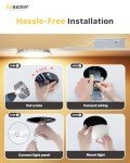 Ensenior 6 Pack 6 Inch LED Recessed Light, Dimmable, 2700K-5000K 5CCT, 1200LM High Brightness, 12W 120V, Damp Rated, Ultra-Thin Canless Wafer Ceiling Light - ETL & FCC & IC