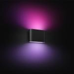 Philips Hue Dymera Smart Indoor and Outdoor Wall Sconces, Two Individually Controllable Light Beams, 2 Pack, Control with Hue App, Works with Voice Assistants
