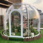 PC Starry Sky Room Light-Up Decorative String Lights Spherical Private Dining Rooms Outdoor Campsite Transparent Cabins Homestay