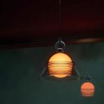 Modern Minimalist Glass Pendant Light for Balcony Bar Dining Room Bedroom Study Chandelier Indoor Led Wall Lamp Lighting Fixture