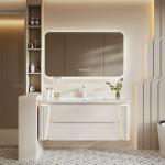 Drawer Vanity Bathroom Cabinet Fix Ceramic Light Bathroom Mirror Storage Toilet Portable Wall Open Kasten Bathroom Furniture