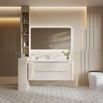 Drawer Vanity Bathroom Cabinet Fix Ceramic Light Bathroom Mirror Storage Toilet Portable Wall Open Kasten Bathroom Furniture