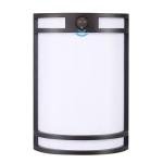 CLOUDY BAY 3 Color Indoor Outdoor Motion Sensor LED Wall Light,120V 15W 1000LM Wall Sconce,3000K/4000K/5000K Selectable,Wet Location,Oil Rubbed Bronze