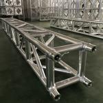Jacmui Durable Truss F34 2.5M Long Aluminum Square Stand Spigot Global Truss Fits 290MM Lifting System for Outdoor Stage Show