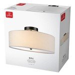 Globe Electric 2-Light Flush Mount Ceiling Light