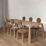 Luxury Kitchen Dining Table Unique Centerpiece Rectangular Dining Table Coffee Living Room Tavoli Da Ristorante Home Furniture