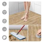 Easy To Peel and Stick Wall Panels Self-adhesive Flooring Sticker DIY for Bedroom Decoration Wood Grain Self-adhesive Wallpaper