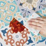 Kitchen Floor Mat Vinyl Carpet Pvc Leather Mats Waterproof Oil-proof Large Rug Home Decoration Non-slip 주방 발매트 대형주방매트 Для Кухни