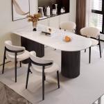 Luxury Modern Dining Table Mobile Kitchen Restaurant Study Gaming Living Room Dining Table High Mesas De Jantar Home Furniture