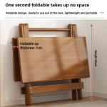 Rental house dining table Multifunctional foldable table Outdoor stall Small dining table Small apartment can store new products