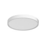 Roomratv Flush Mount Ceiling Light Fixture with Remote Control, Nightlight Warm 3000K, Hardwired 12inch 28W Round, 3000K-6500K Light Color Changeable, Brightness Adjustable