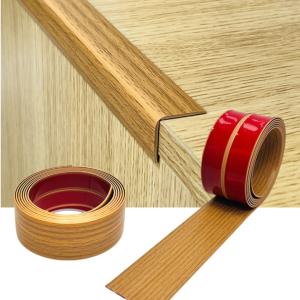 1 Piece 2m/78.74in Self-Adhesive Transition Strip Laminate Floor Spacer For Bridging Floor Gaps And Carpet Thresholds