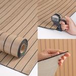 NINETAI Peel and Stick Floor Tile,1 roll of decorative 3D wall panels, measuring 15.75x118.11 inches (12.92 square feet