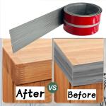 1 Piece 2m/78.74in Self-Adhesive Transition Strip Laminate Floor Spacer For Bridging Floor Gaps And Carpet Thresholds