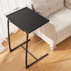 1 pack adjustable folding table - with 6 height and 3 angle of inclination settings for restaurants