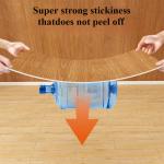 Max 40cmx10m Wood Grain Peel and Stick Thick Floor Tiles SXP Wallpaper Waterproof Vinyl Wood Flooring Mould Proof