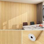 Max 40cmx10m Wood Grain Peel and Stick Thick Floor Tiles SXP Wallpaper Waterproof Vinyl Wood Flooring Mould Proof