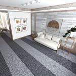 Self adhesive roll carpet stickers are easy to cut slip resistant and wear-resistant suitable for bedrooms and offices