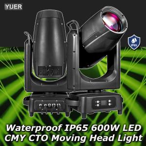 Outdoor Waterproof IP65 600W LED Moving head Light CMY+CTO Zoom Beam Spot Wash DJ Stage Light For Disco Events 6 Rows of Prisms