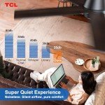 TCL 52" Black Ceiling Fan with Lights & Remote