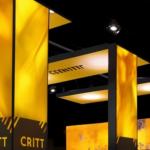 Modular Display Table Fabric Light Box Display Led Video Screen Wall in Trade Show Exhibition Booth